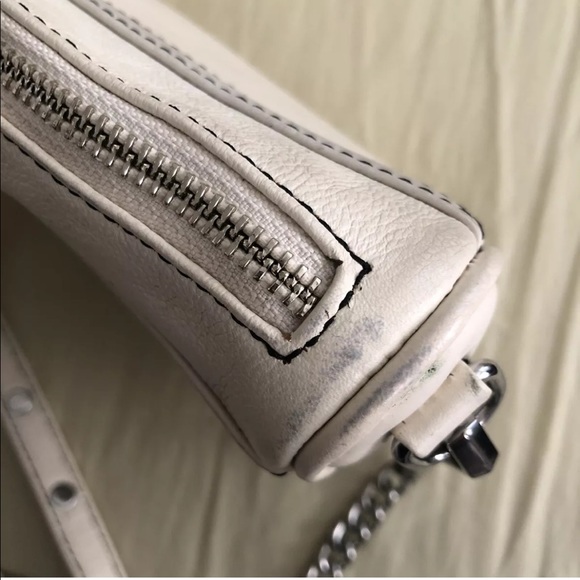 Rebecca Minkoff Mini Mac Antique White Purse - Picture 11 of 13